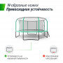 Батут UNIX Line SUPREME GAME 14 ft (green)