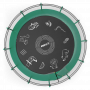 Батут UNIX Line SUPREME GAME 16 ft (green)