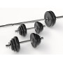 Набор гантелей и штанга UNIX Fit в кейсе 50 кг